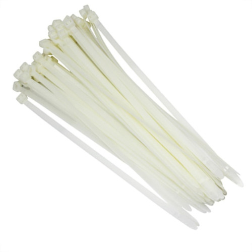 Abracadeira Nylon Brasfort 7,6X300 Branco C/50 Abracadeira Nylon Brasfort 7,6X300 Branco C/50