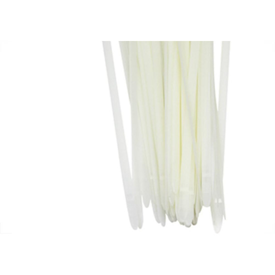 Abracadeira Nylon Brasfort 7,6X300 Branco C/50 Abracadeira Nylon Brasfort 7,6X300 Branco C/50