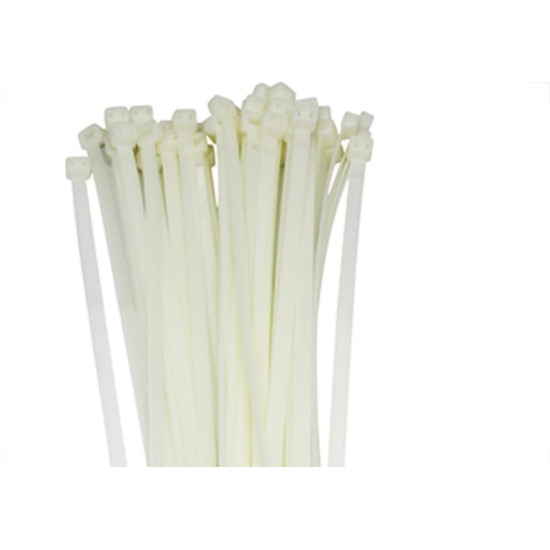 Abracadeira Nylon Brasfort 7,6X300 Branco C/50 Abracadeira Nylon Brasfort 7,6X300 Branco C/50