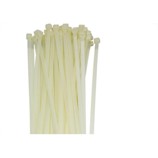Abracadeira Nylon Brasfort 7,6X350 Branco C/50 Abracadeira Nylon Brasfort 7,6X350 Branco C/50