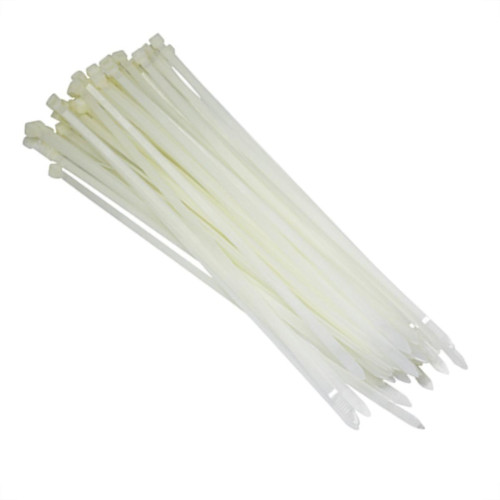 Abracadeira Nylon Brasfort 7,6X400 Branco C/50