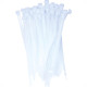 Abracadeira Nylon Brasfort 7,6X450 Branco C/50 Abracadeira Nylon Brasfort 7,6X450 Branco C/50