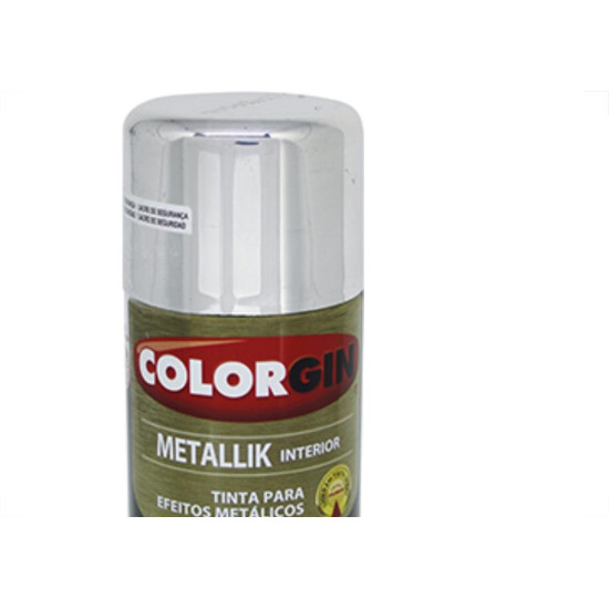 Spray Colorgin Metallik Cromado 350Ml Spray Colorgin Metallik Cromado 350Ml