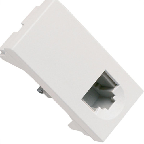 Modulo Pial Plus+ Branco 1Tomada  Rj11 2F 5011Bc