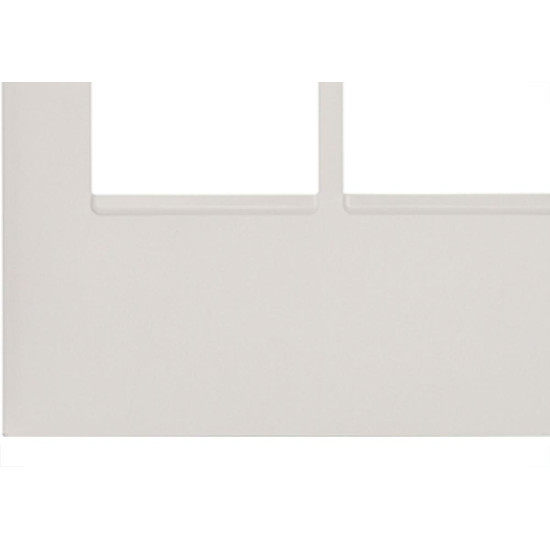 Espelho Placa Pial Plus+ Branco 4X4 2Mod.Horz 618511Bc