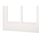 Espelho Placa Pial Plus+ Branco 4X4 6Mod.Horz 618516Bc