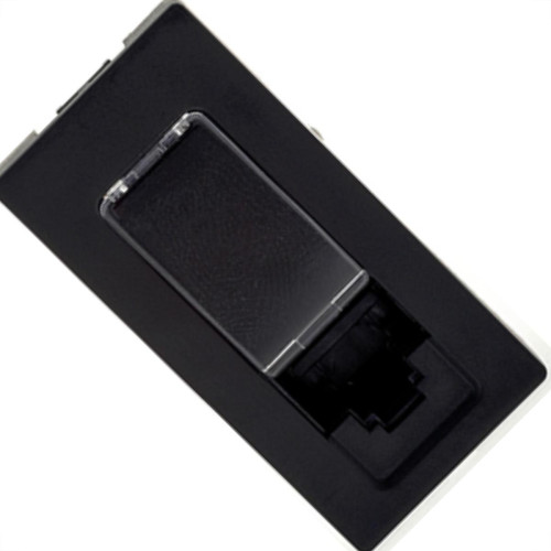 Modulo Pial Plus+ Preto 1Tom.Rj45 5045Pt