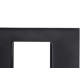 Espelho Placa Pial Plus+ Preto 4X2 2Mod 618502Pt