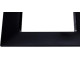 Espelho Placa Pial Plus+ Preto 4X2 3Mod 618503Pt