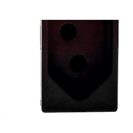 Modulo Pial Plus+ Preto 1Tomada 10A 38Pt