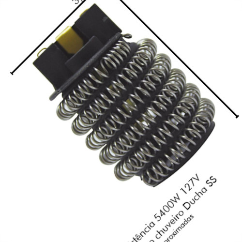 Resistencia Hydra Corona Ducha Ss 5400W 127V Resistencia Hydra Corona Ducha Ss 5400W 127V