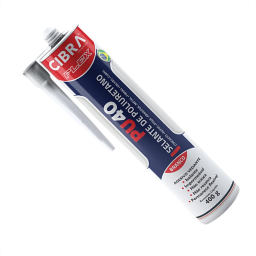 Cola Selante Pu40 Cibraflex Branco 400G Cola Selante Pu40 Cibraflex Branco 400G