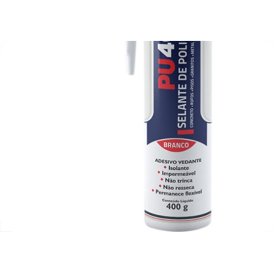Cola Selante Pu40 Cibraflex Branco 400G Cola Selante Pu40 Cibraflex Branco 400G