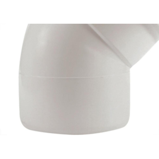Cotovelo Esgoto Shiva 100X45 Branco - Kit C/5 Unidades Cotovelo Esgoto Shiva 100X45 Branco - Kit C/5 Unidades