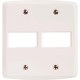 Espelho Placa Tramontina Lux 4X4 2Int Horz 105/023