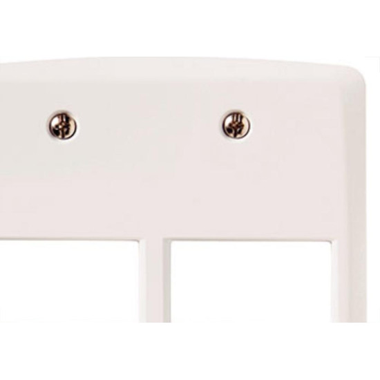 Espelho Placa Tramontina Lux 4X4 2Int Horz 105/023