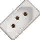 Modulo Tramontina 1Tomada 20A Branco 032/38 Modulo Tramontina 1Tomada 20A Branco 032/38