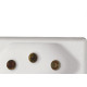 Modulo Tramontina 1Tomada 20A Branco 032/38 Modulo Tramontina 1Tomada 20A Branco 032/38