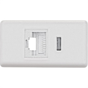 Modulo Tramontina Tomada Fn Rj11 Branco 051