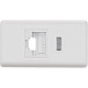 Modulo Tramontina Tomada Fn Rj11 Branco 051