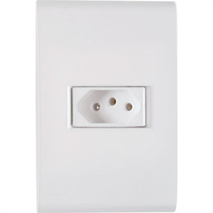 Conjunto Tramontina Liz 1Tomada 10A 210