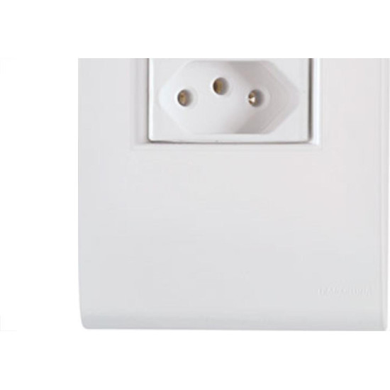 Conjunto Tramontina Liz 1Tomada 10A 210