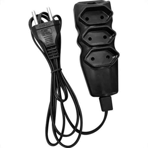 Extensao Megatron Pl 0,75 10Mt Preto Extensao Megatron Pl 0,75 10Mt Preto
