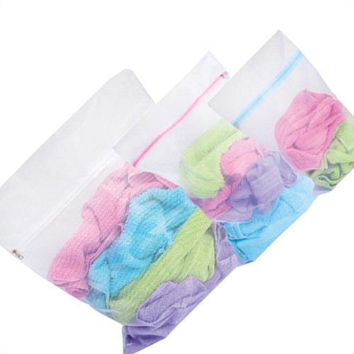 Saco P/Lavar Roupas C/Zip Secalux C/3 Saco P/Lavar Roupas C/Zip Secalux C/3