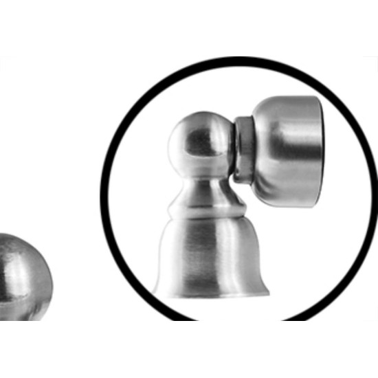 Fixador De Porta Magnetic Inox Silvana Fixador De Porta Magnetic Inox Silvana