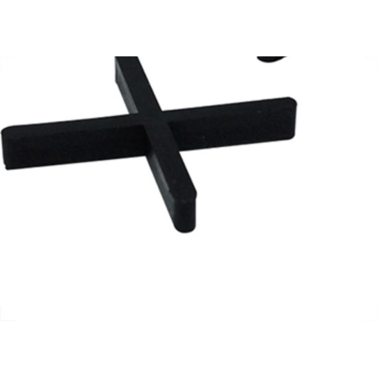 Espacador Piso Ecolider 3,0Mm Preto C/100 - Kit C/10 Pacotes