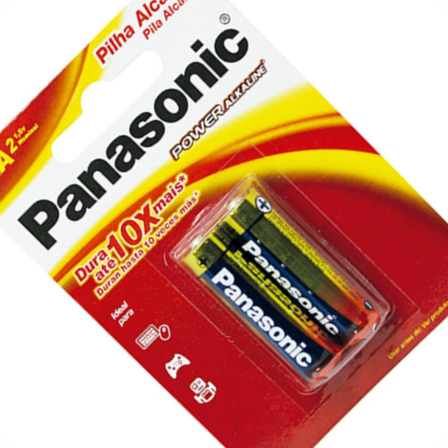 Pilha Alcalina Panasonic Peq Aa2 C/2 Pilha Alcalina Panasonic Peq Aa2 C/2