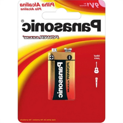 Pilha Alcalina Panasonic Bateria 9V Pilha Alcalina Panasonic Bateria 9V
