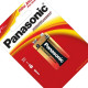Pilha Alcalina Panasonic Bateria 9V Pilha Alcalina Panasonic Bateria 9V