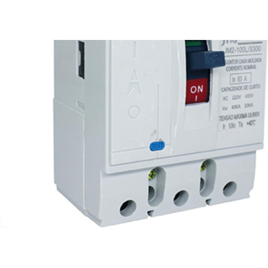 Disjuntor Caixa Moldada Jm2 3P Fixo 63A Jng