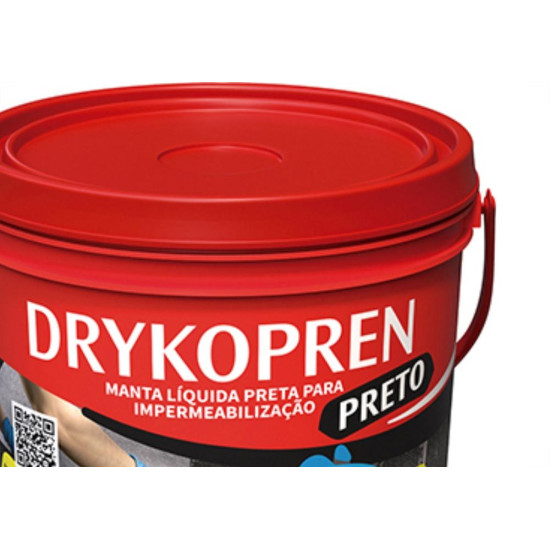 Drykopren Preto Galao 3,6 Litros 3,6Kg