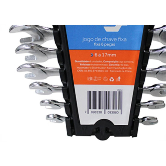 Jogo Chave Fixa Rayco 6 17 06Pc Jogo Chave Fixa Rayco 6 17 06Pc