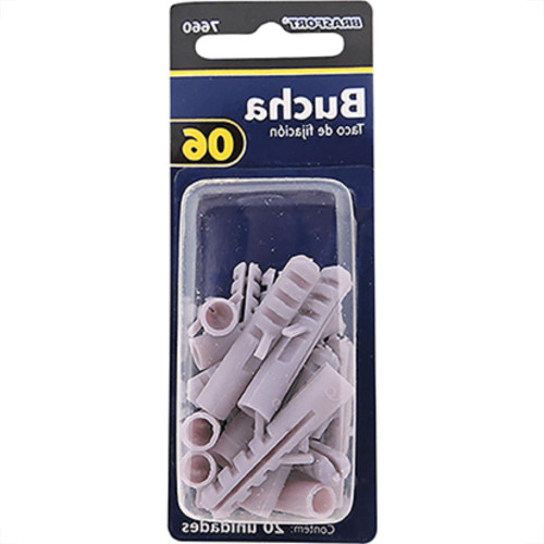 Cartela Brasfort Bucha N.06 C/20 7660 Cartela Brasfort Bucha N.06 C/20 7660