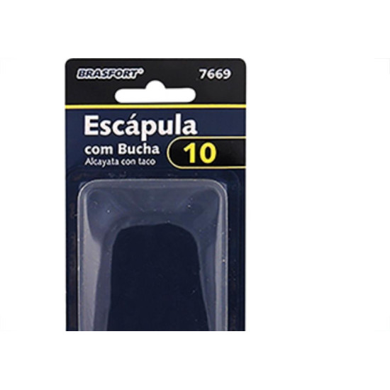 Cartela Brasfort Escapula C/Bucha N.10 C/02 Cartela Brasfort Escapula C/Bucha N.10 C/02