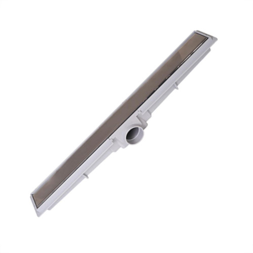 Ralo Linear Luxo 5X50 Grelha Inox Estrel Ralo Linear Luxo 5X50 Grelha Inox Estrel