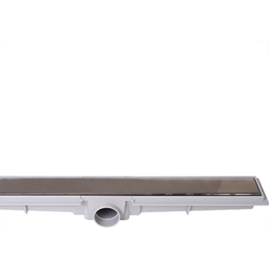 Ralo Linear Luxo 5X50 Grelha Inox Estrel Ralo Linear Luxo 5X50 Grelha Inox Estrel
