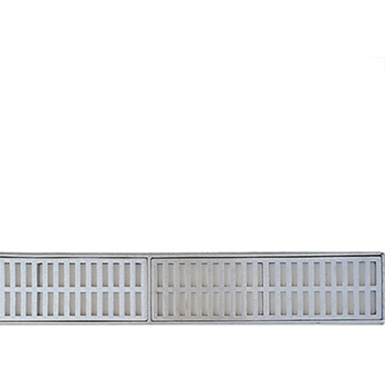 Grelha Alum Compl.20X100 Escovado Sol Grelha Alum Compl.20X100 Escovado Sol