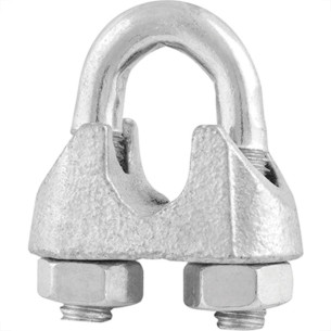 Clips P/Cabo De Aco Rayco 5/8 - Kit C/15 Unidades