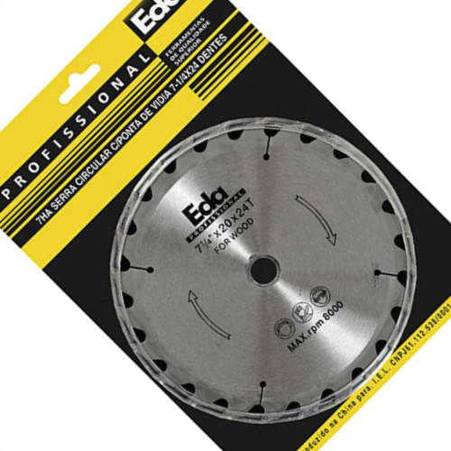Serra Circ.Widea Eda 7.1/4X24X20 Serra Circ.Widea Eda 7.1/4X24X20