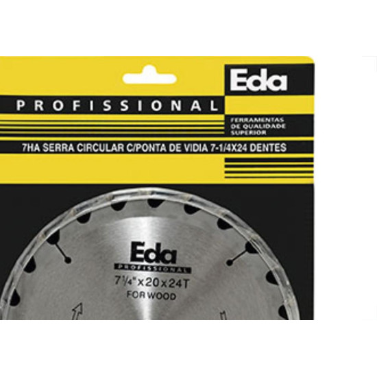 Serra Circ.Widea Eda 7.1/4X40X20 Serra Circ.Widea Eda 7.1/4X40X20