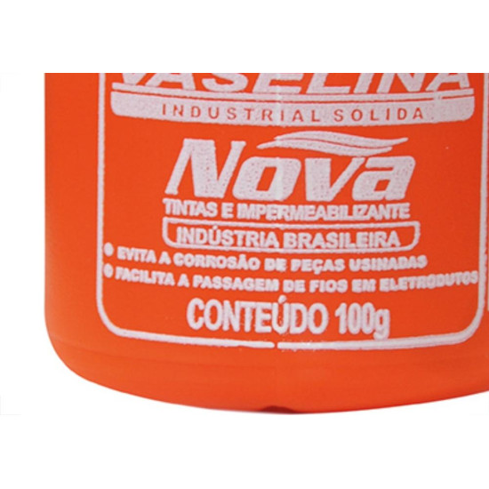 Vaselina. Industrial Solida Nova Pote 100Gr - Kit C/12 Unidades Vaselina. Industrial Solida Nova Pote 100Gr - Kit C/12 Unidades