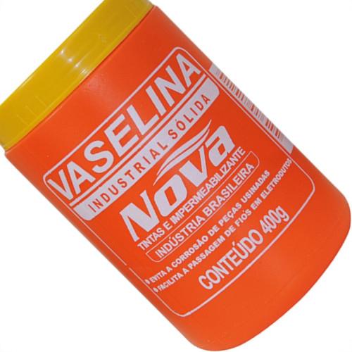 Vaselina. Industrial Solida Nova Pote 400Gr Vaselina. Industrial Solida Nova Pote 400Gr
