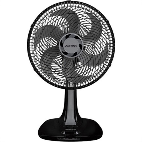 Ventilador De Mesa 30Cm Preto/Cinza 127V Turbo Vent Ventilador De Mesa 30Cm Preto/Cinza 127V Turbo Vent