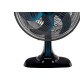 Ventilador De Mesa 50Cm Preto/Azul 220V Turbo Vent Ventilador De Mesa 50Cm Preto/Azul 220V Turbo Vent