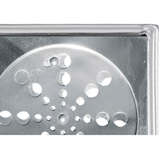 Grelha Inox Quad C/Caxi Rot.15 Overtime