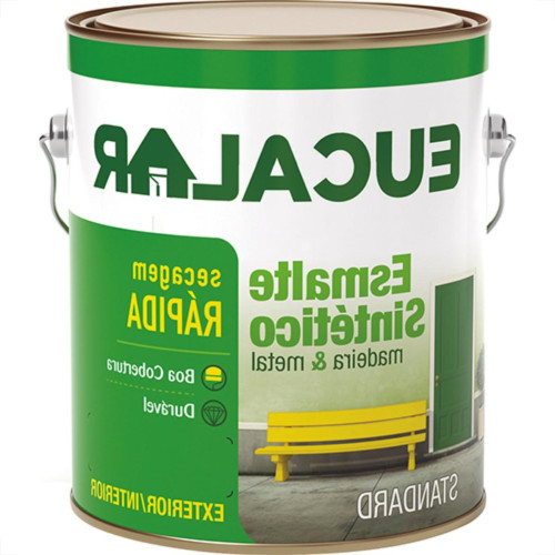 Tinta Esmalte. Galao 3,6 Litros Sintetico Eucalar Areia Tinta Esmalte. Galao 3,6 Litros Sintetico Eucalar Areia